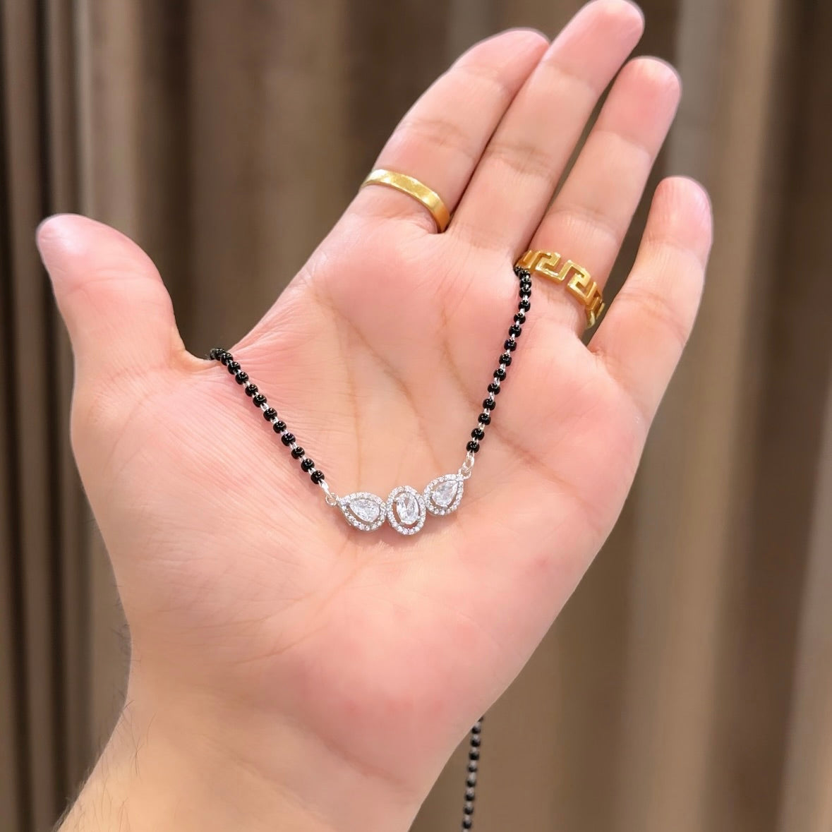 Silver Mangalsutra Chain