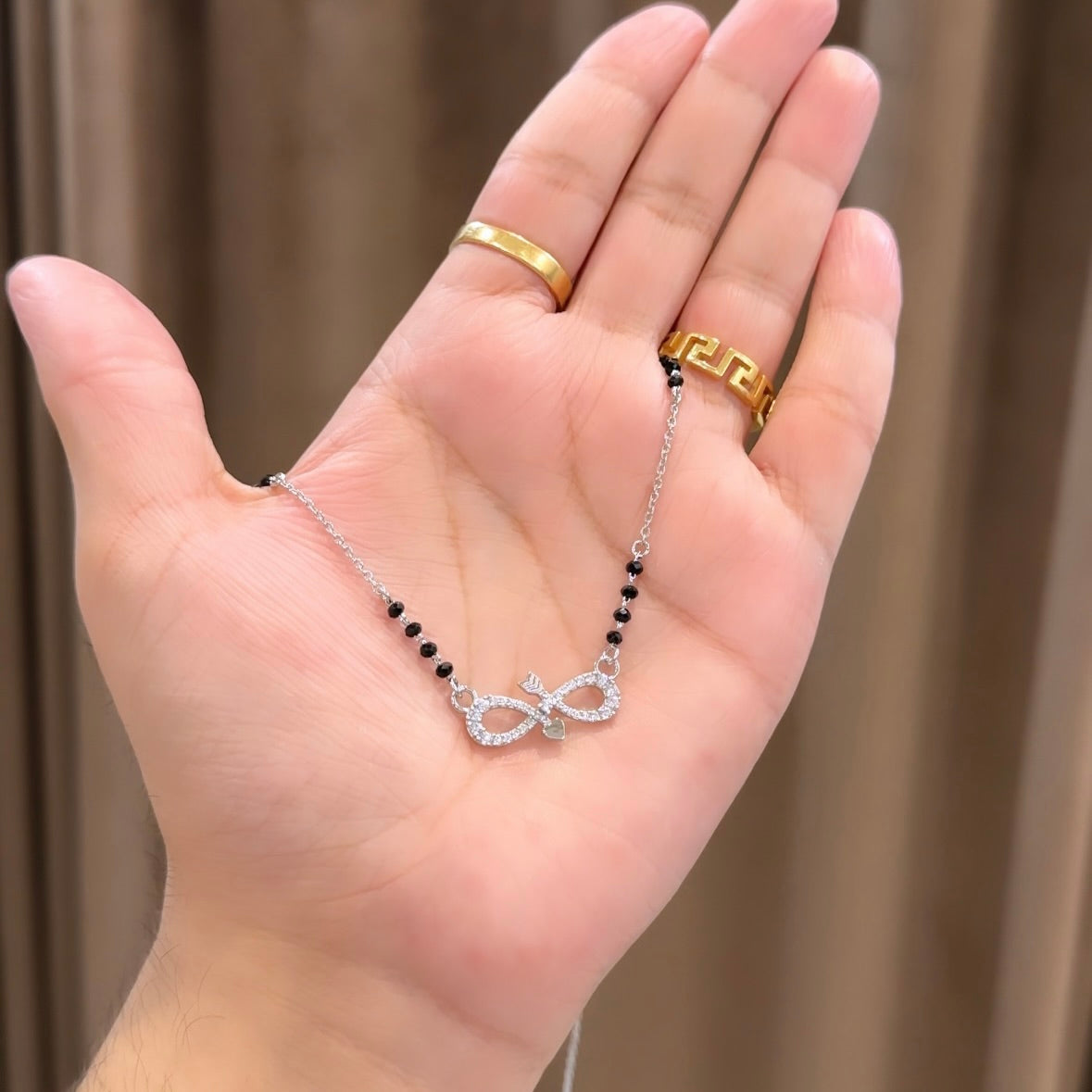 Silver Mangalsutra Chain