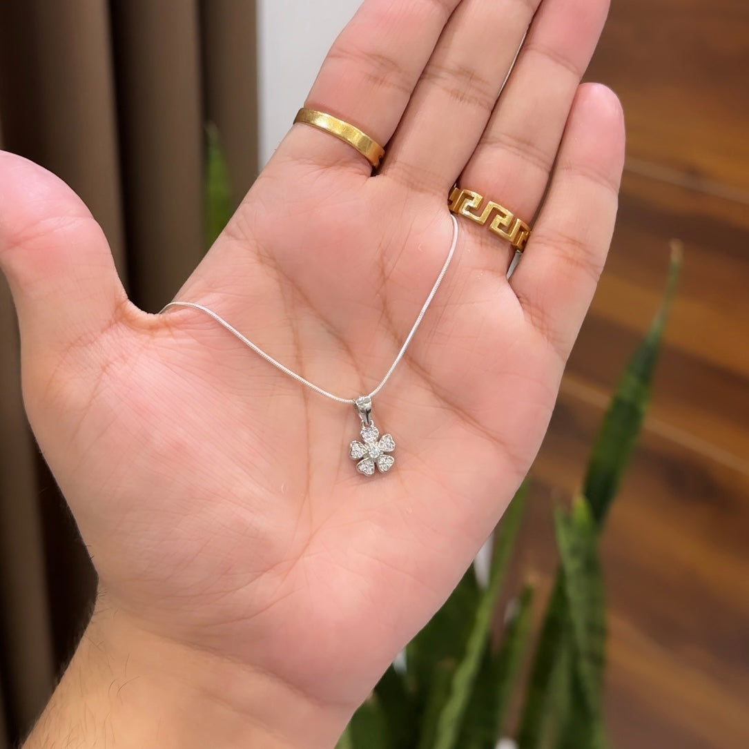 Floral Chain Pendant