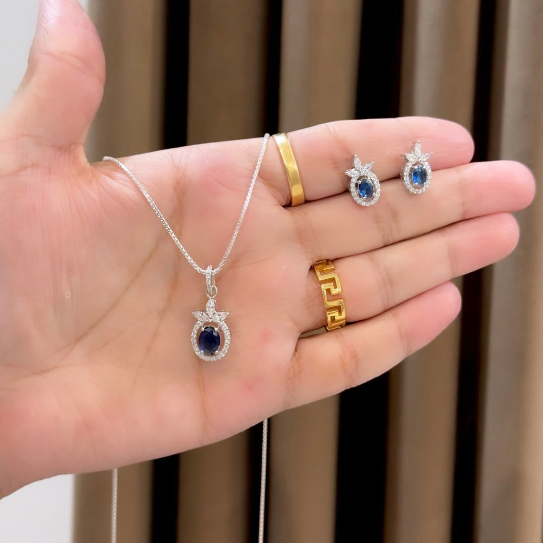 Silver Pendant set