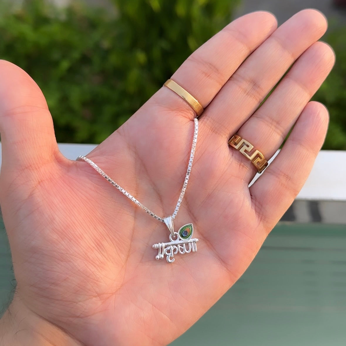 Krishna Pendant + Chain