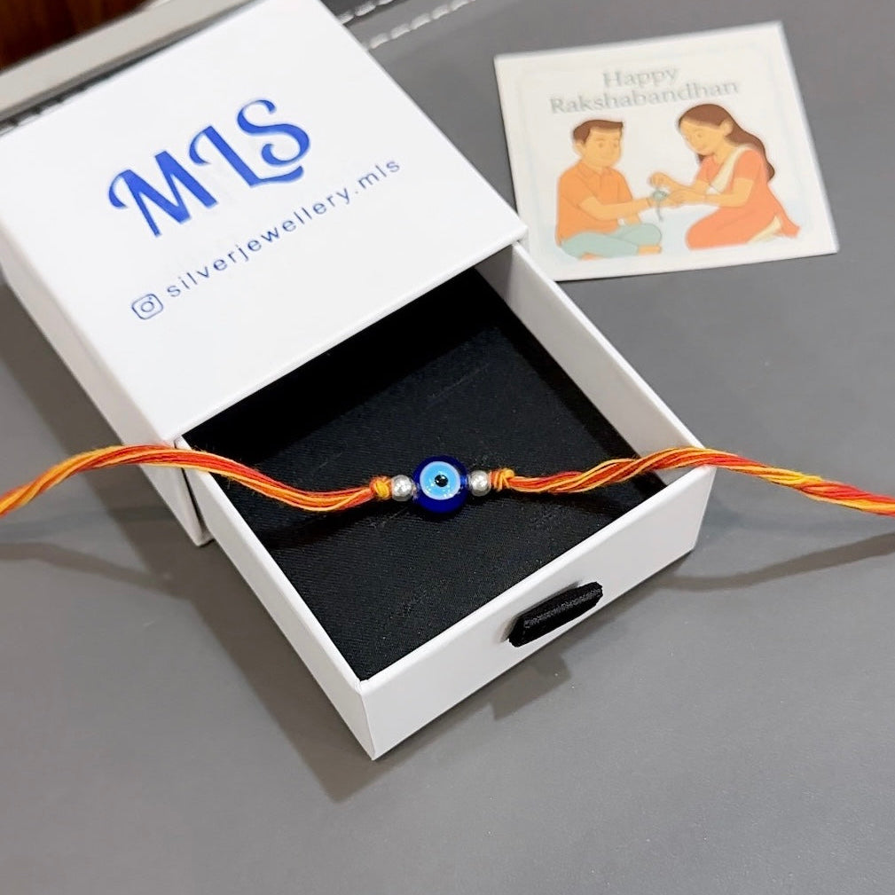 Silver Thread Rakhi