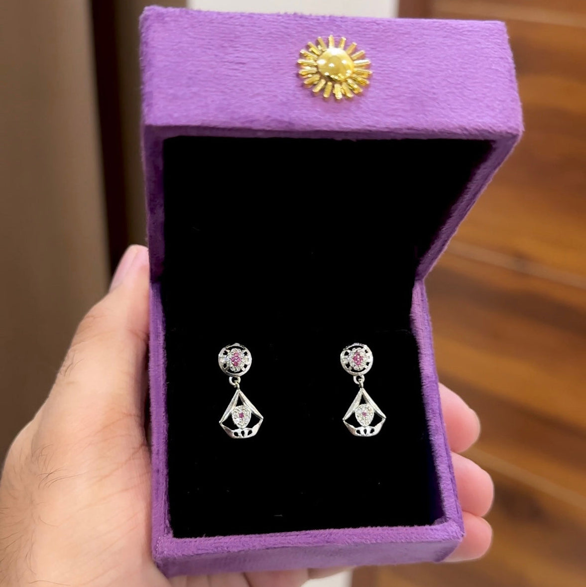 Silver Dangler Earrings