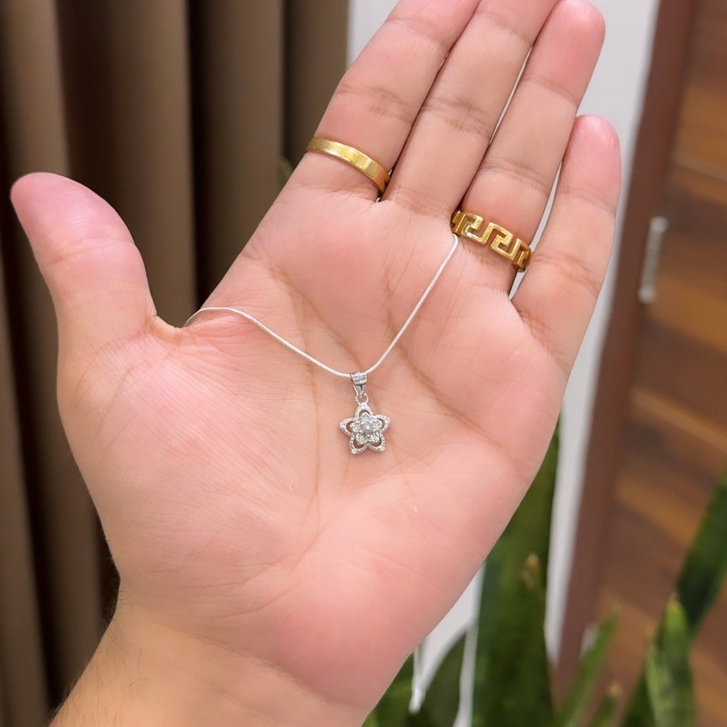 Floral Chain Pendant