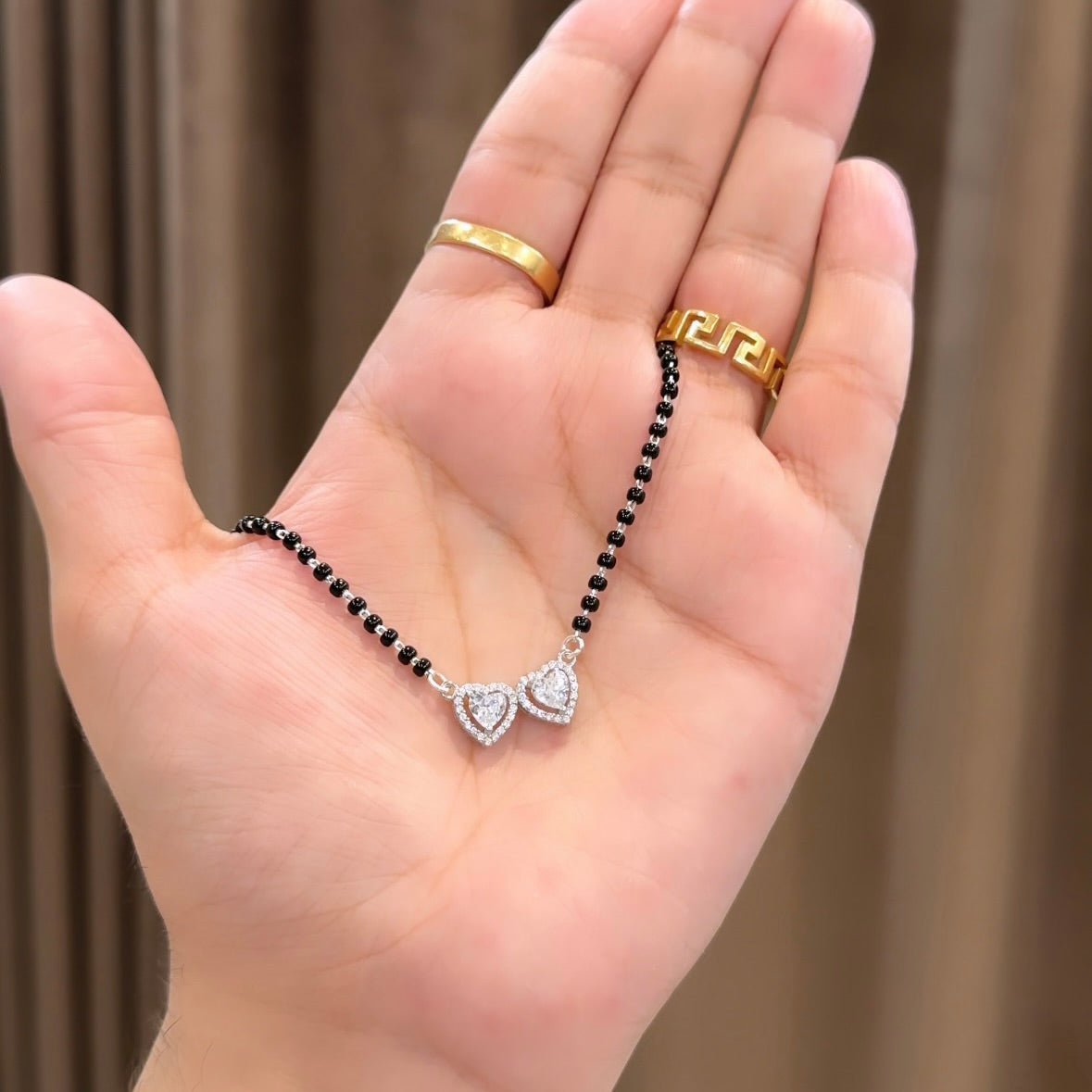 Silver Mangalsutra Chain