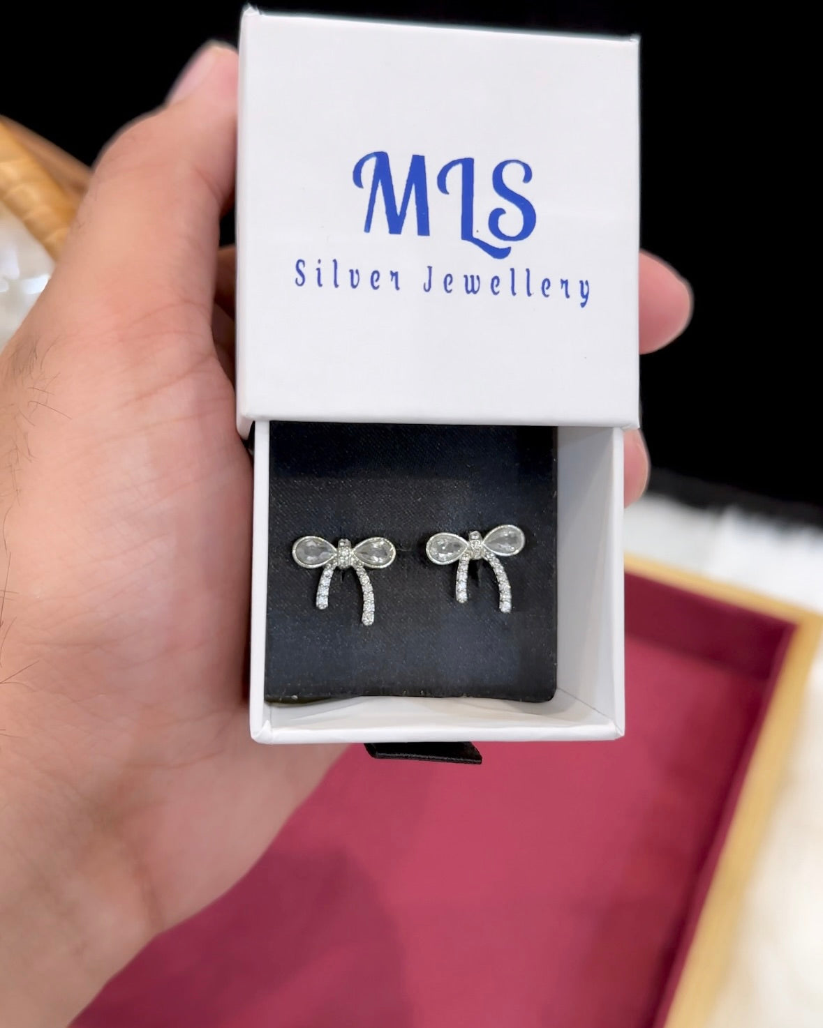 Bowtie Earrings