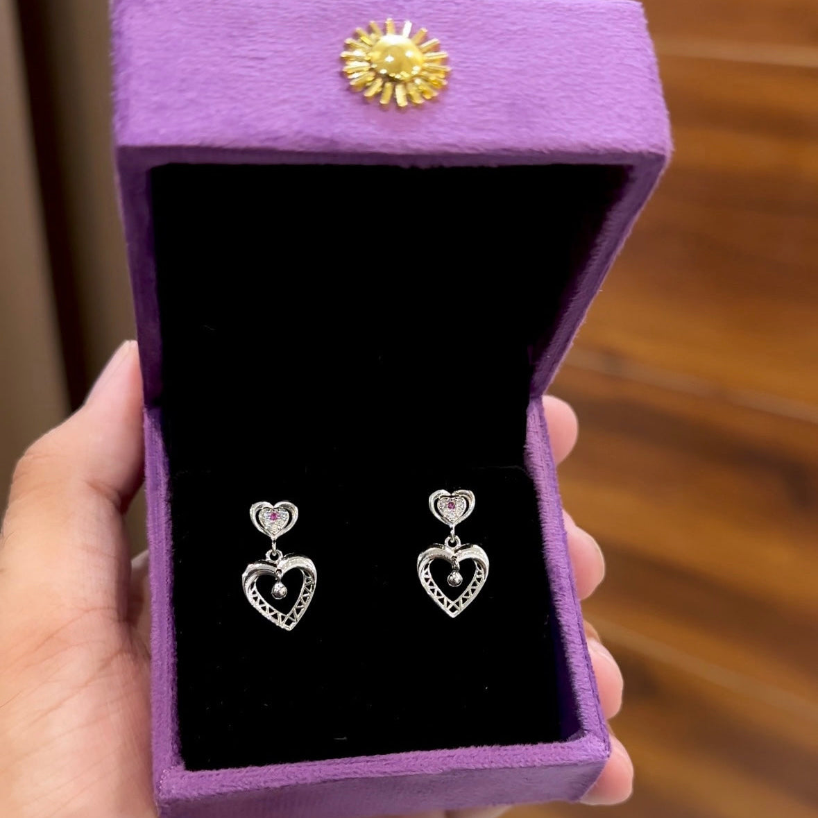 Silver Dangler Earrings