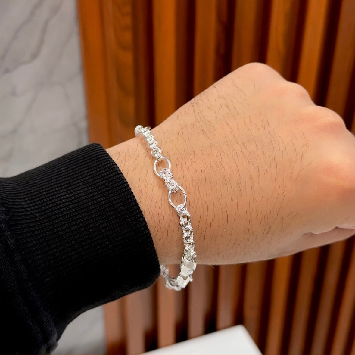 Cuff Link Bracelet
