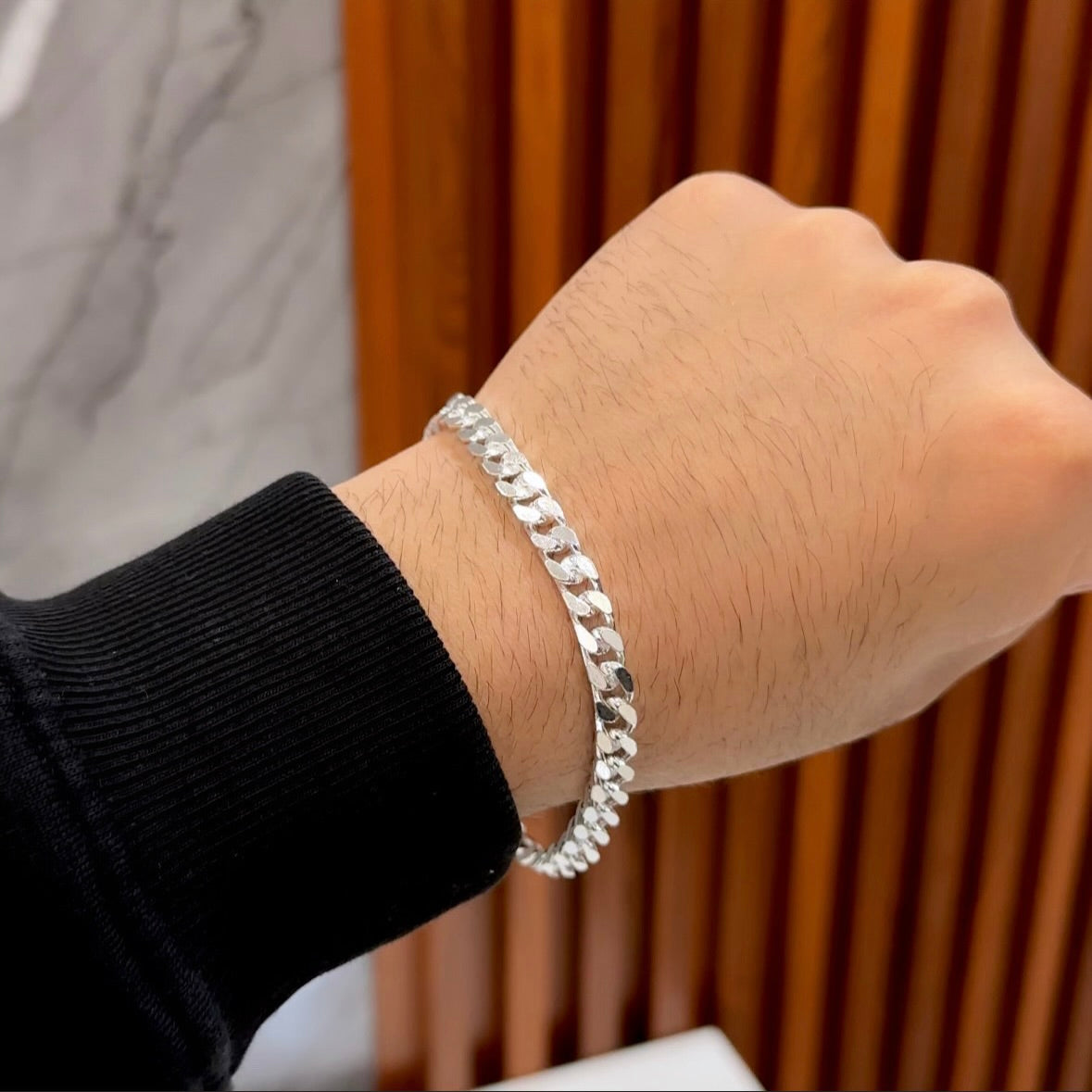 Squared Cuban Bracelet