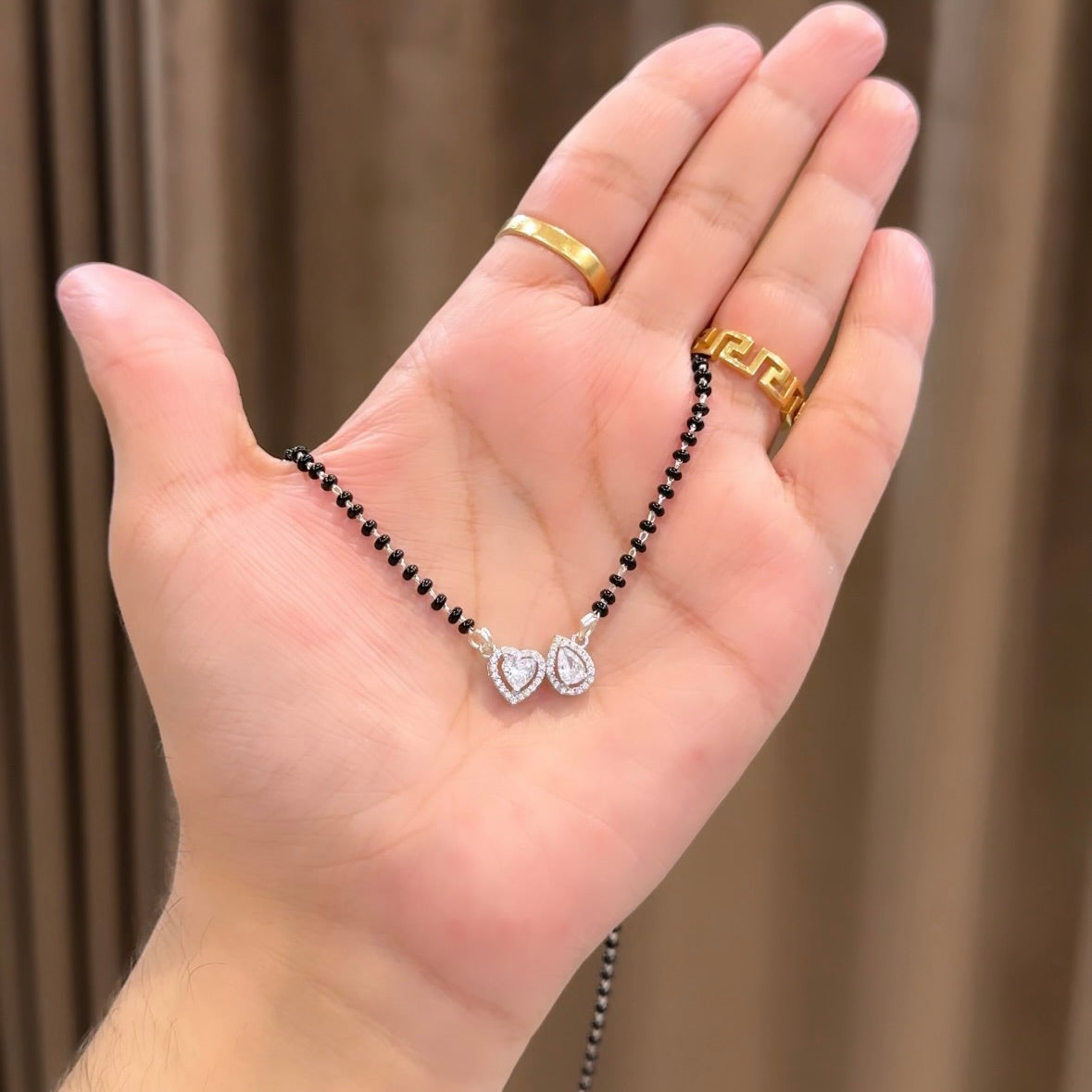 Silver Mangalsutra Chain