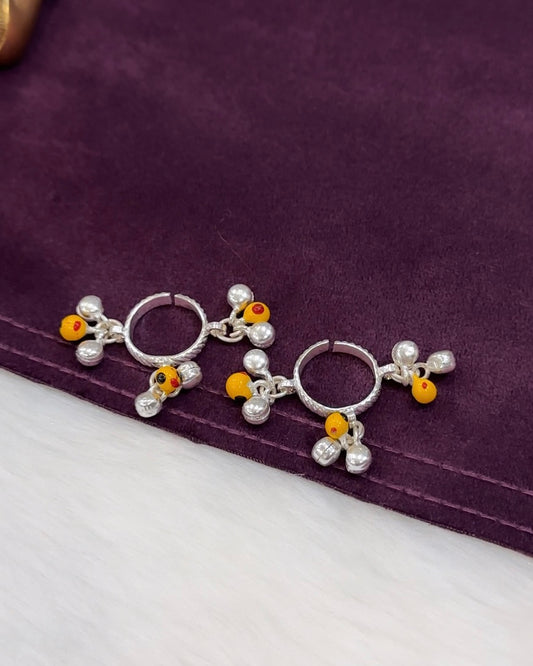Laddu Gopal Silver Ghungroo Payal/Kade