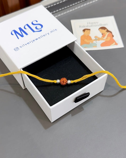 Silver Thread Rakhi