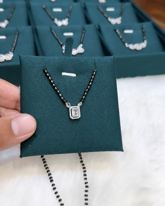 Rectangle Solitaire Mangalsutra