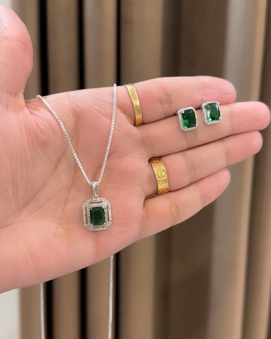 Silver Pendant Set