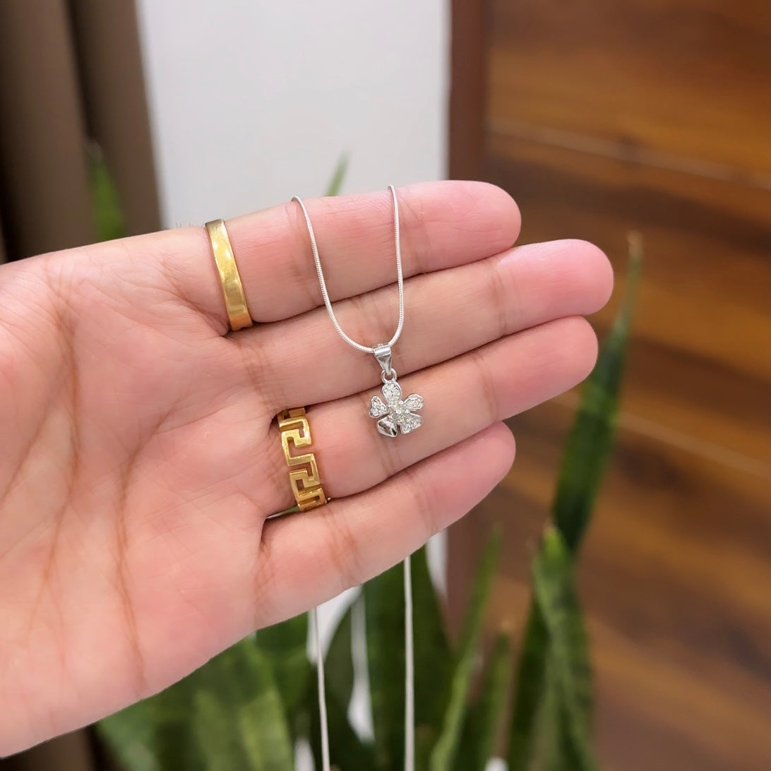 Floral Chain Pendant