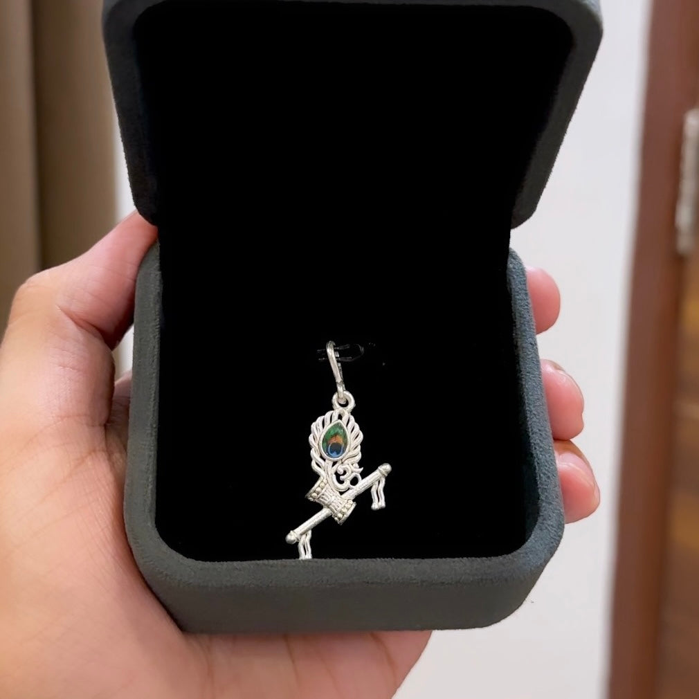 Bansuri Damru Pendant
