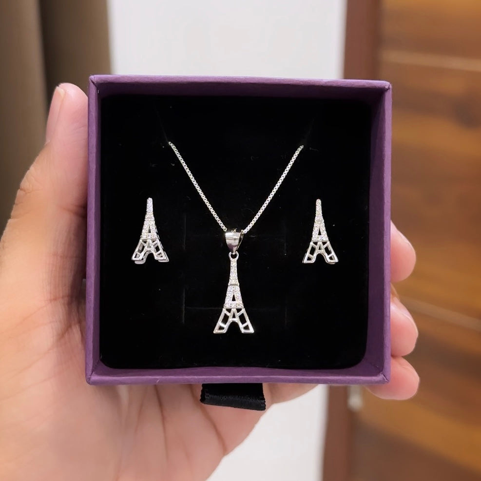 Silver Pendant Set