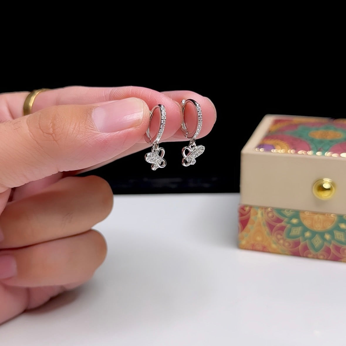 Titli Hanging Bali Earrings