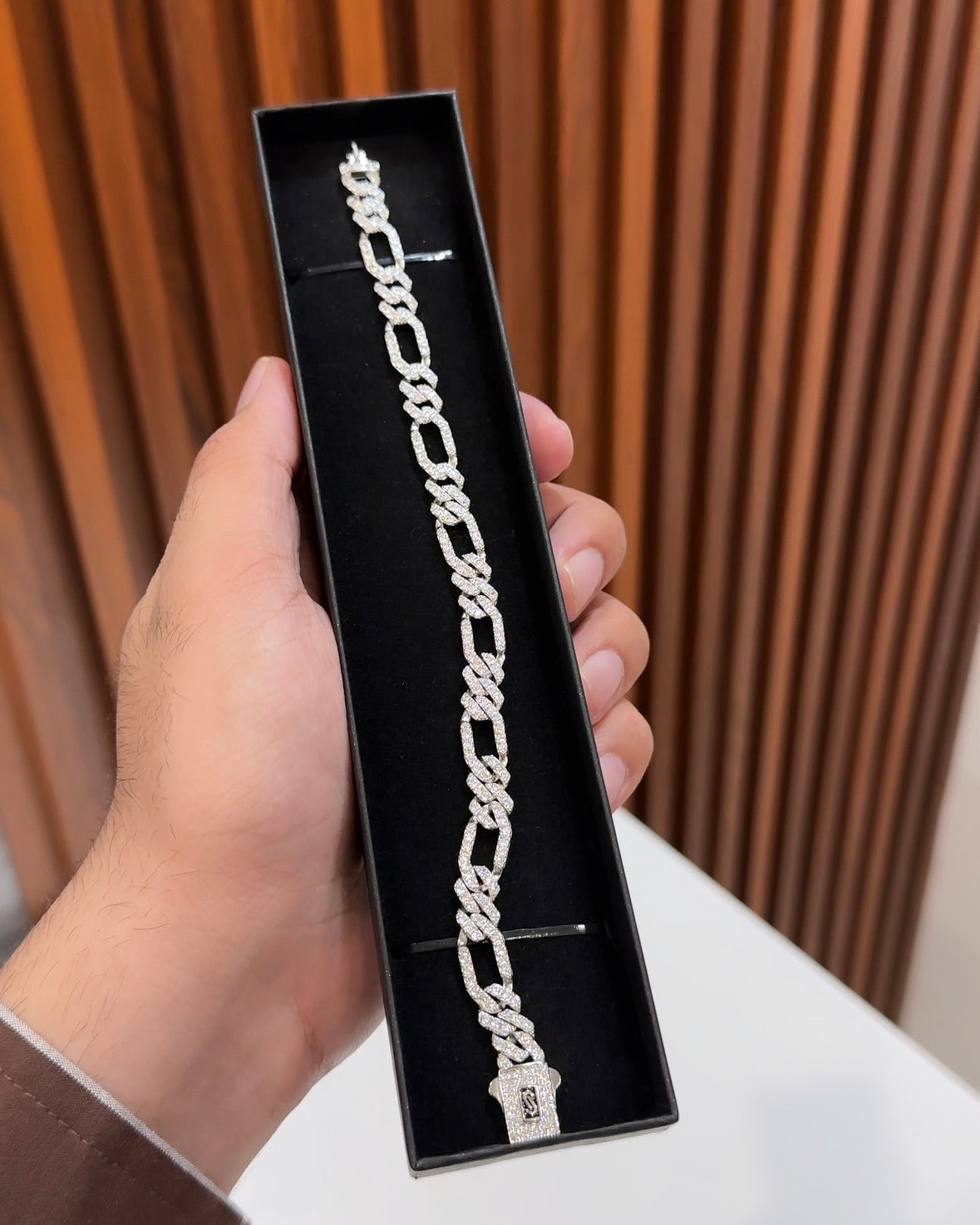 Iced Out Gap Cuban Bracelet