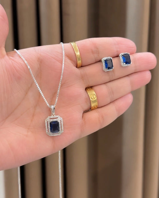 Silver Pendant Set