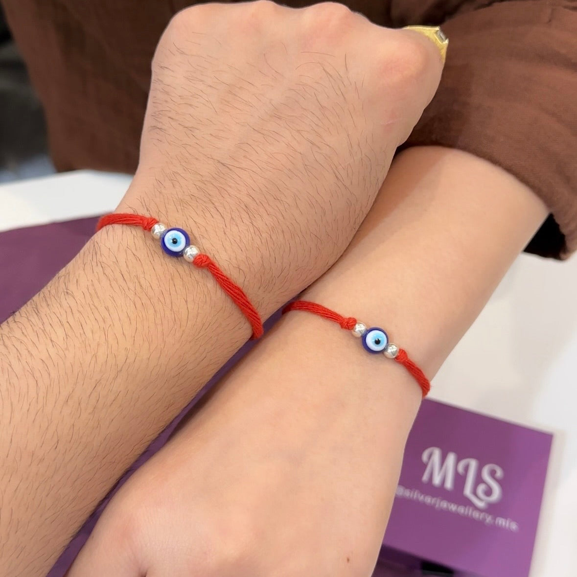 Bhaiya Bhabhi Silver Rakhi