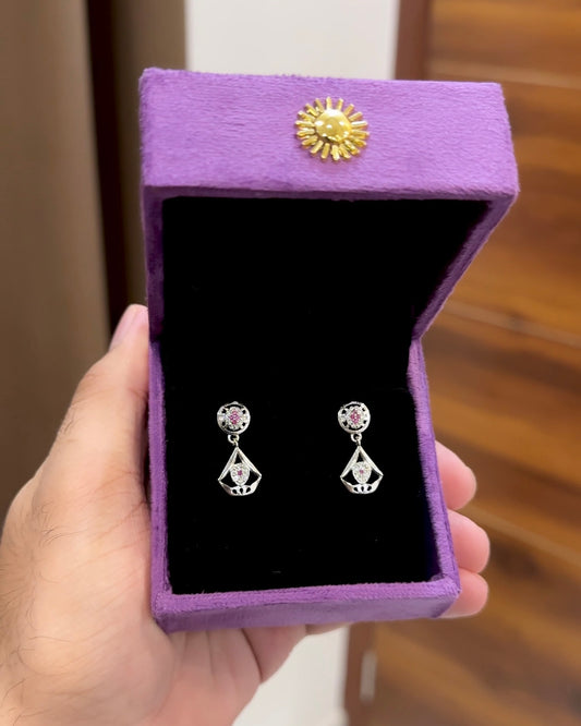 Silver Dangler Earrings