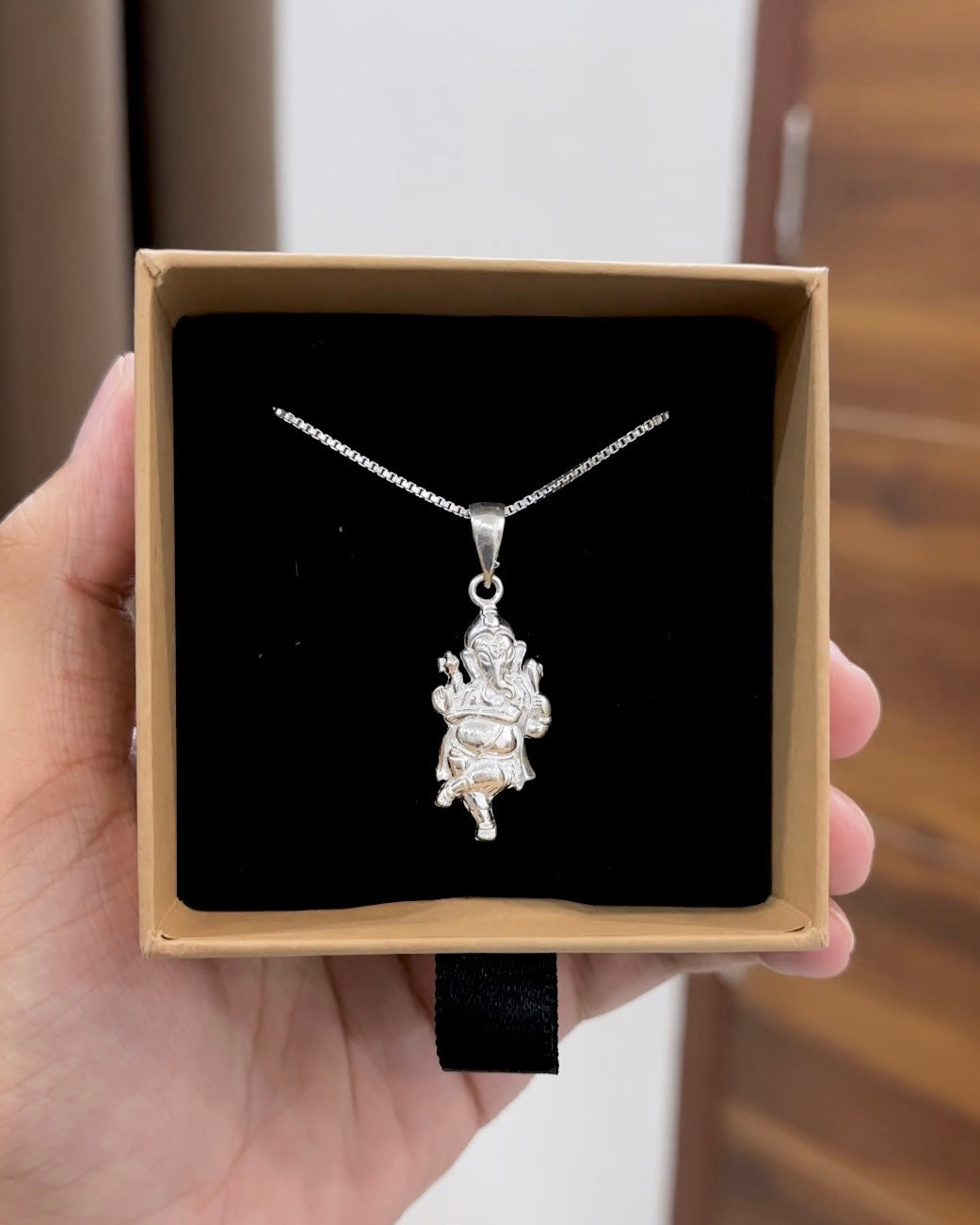 Ganpati Bappa Chain Pendant