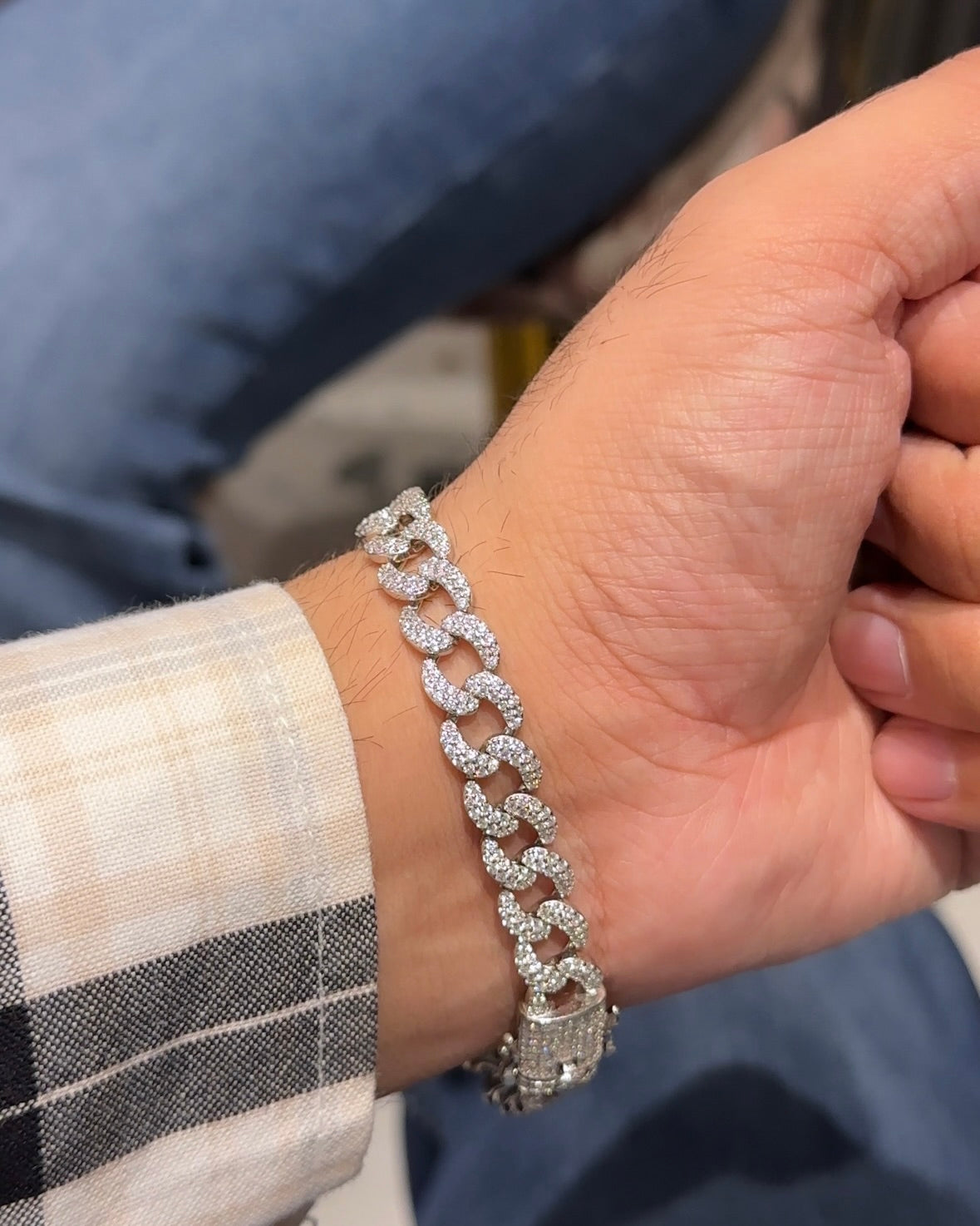 Iced Out Cuban Bracelet