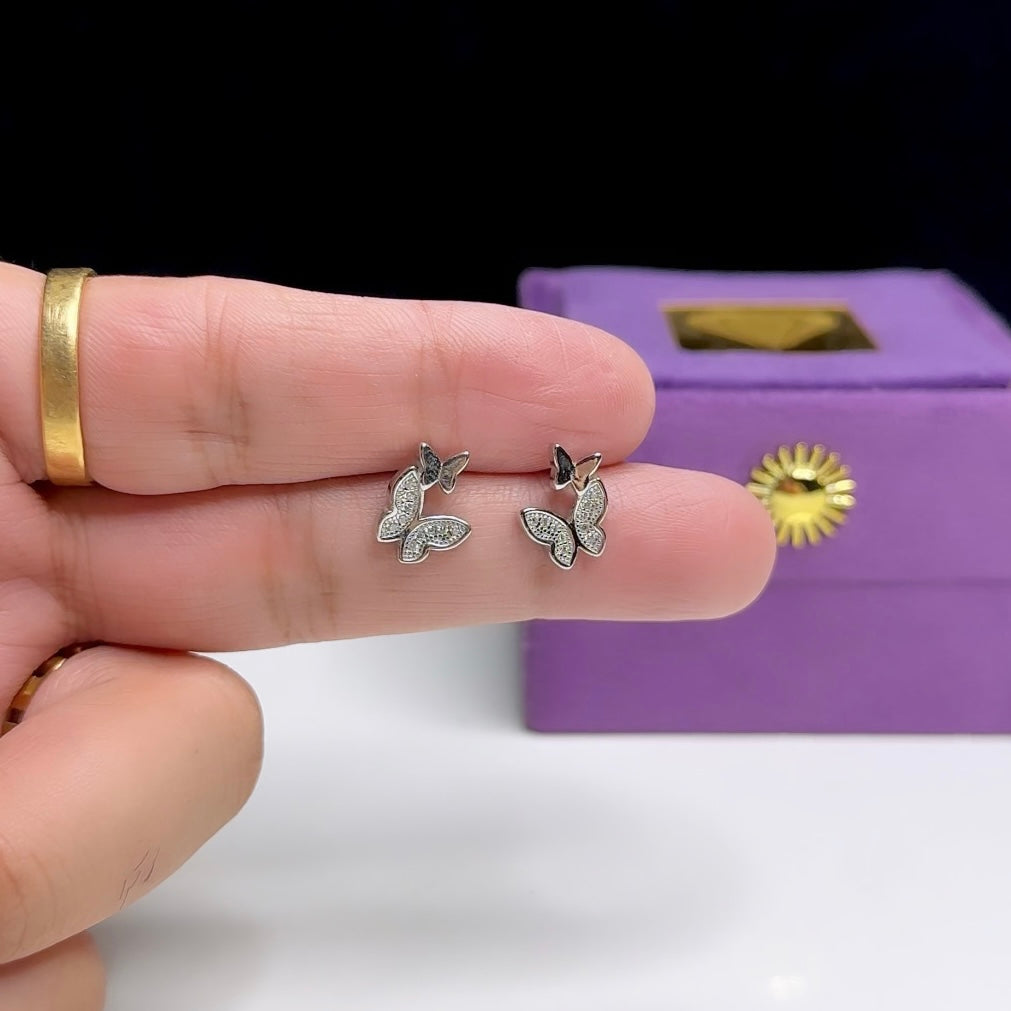 Butterflies Stud Earrings