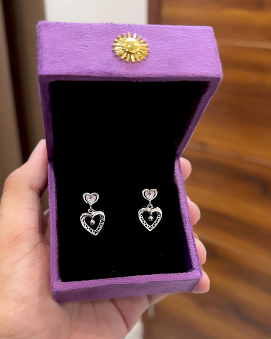 Silver Dangler Earrings