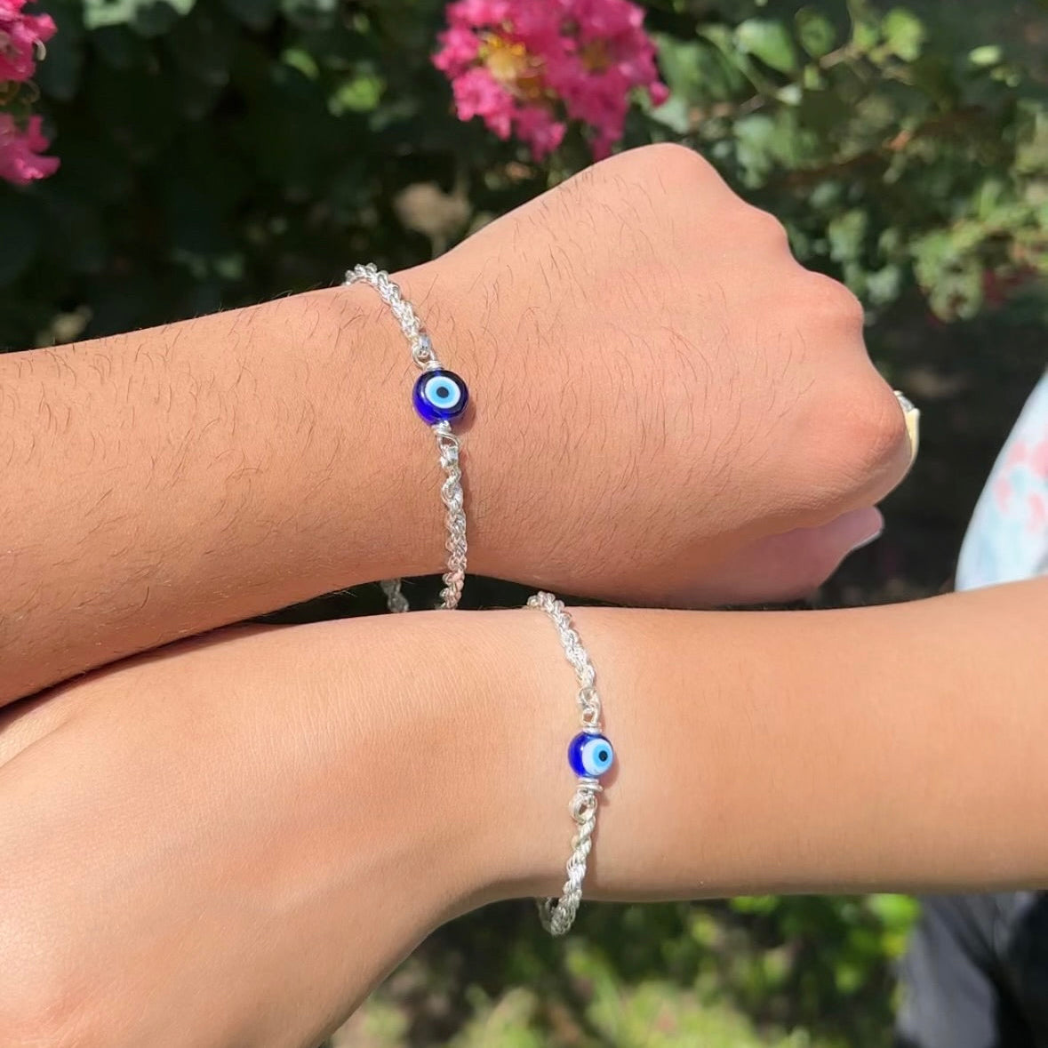 Couple Evil Eye Rope Bracelet