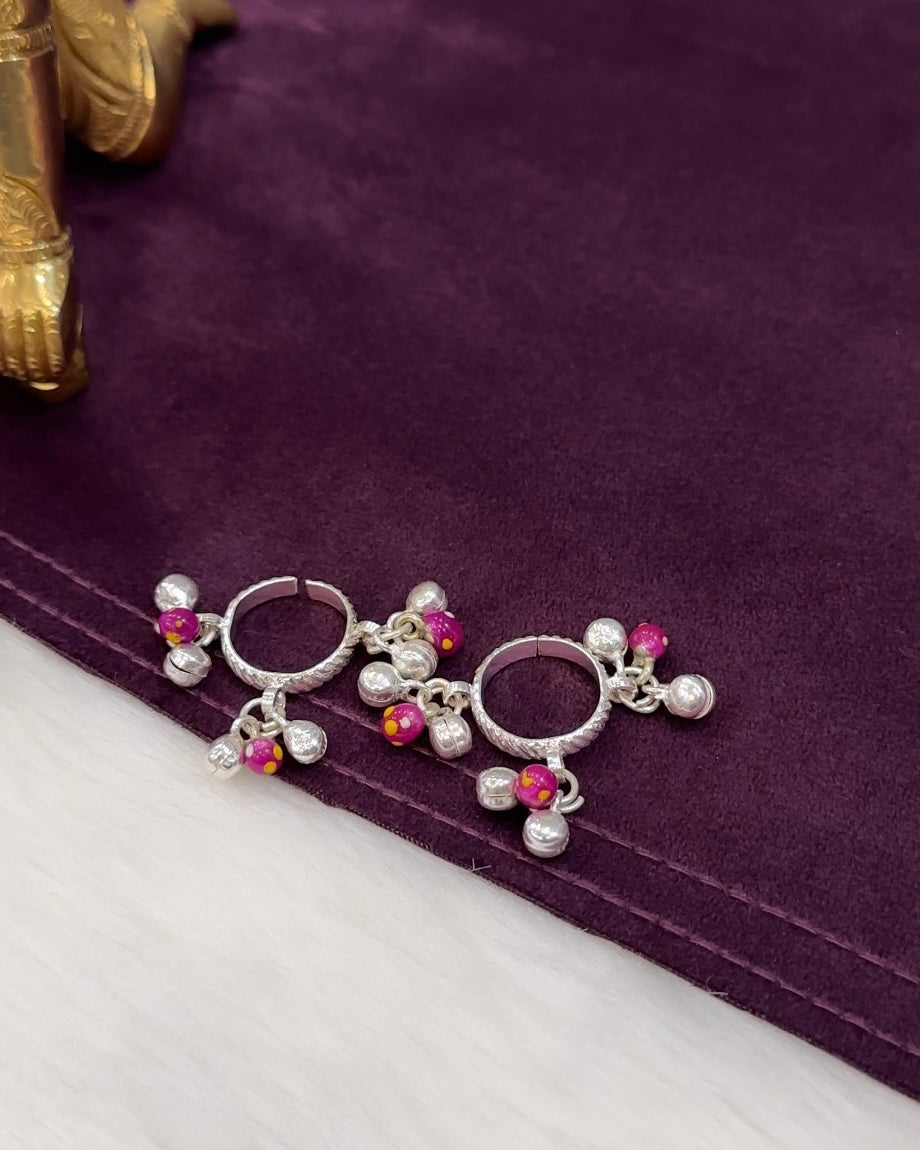 Laddu Gopal Silver Ghungroo Payal/Kade