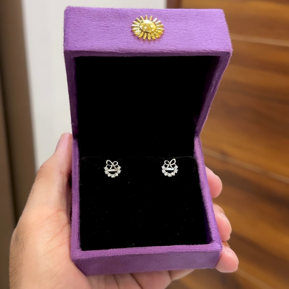 Minimal Bowtie Earrings