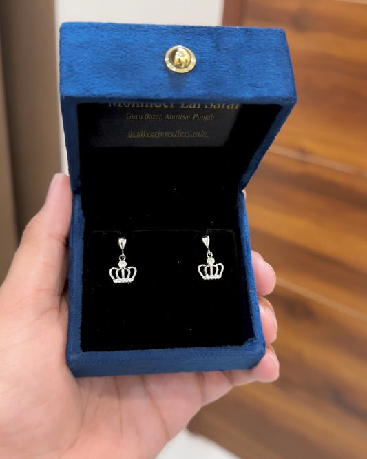 Crown Dangler Earring