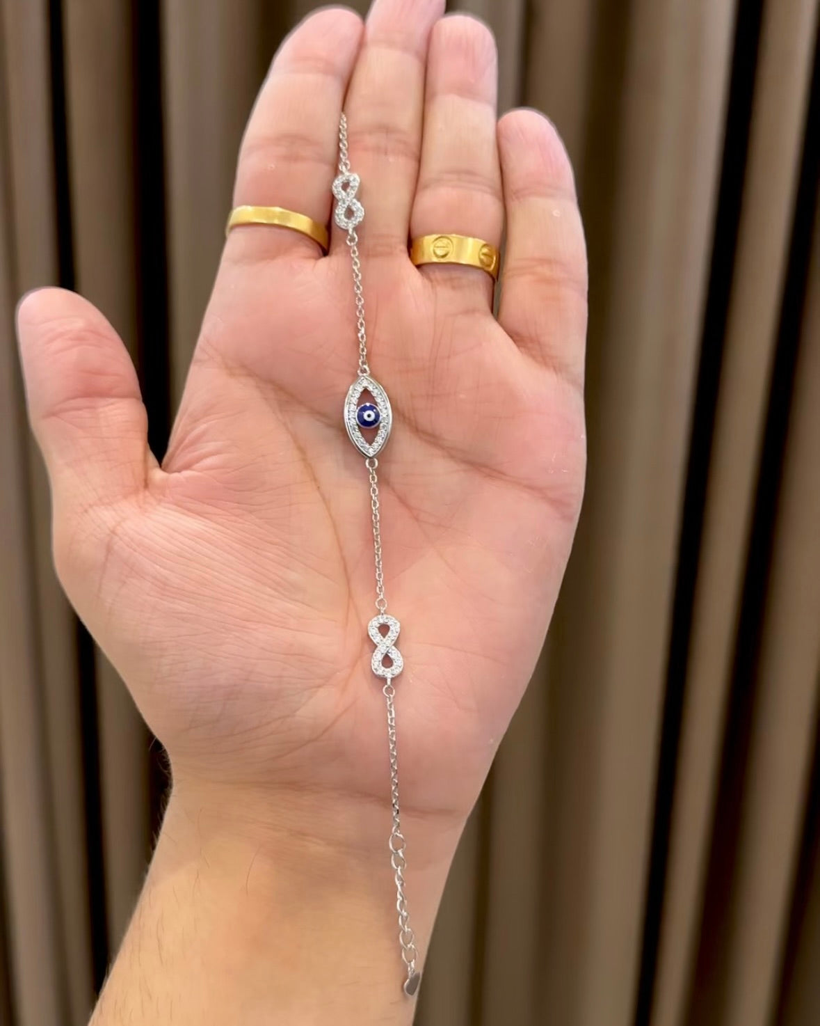 Minimal EvilEye Bracelet