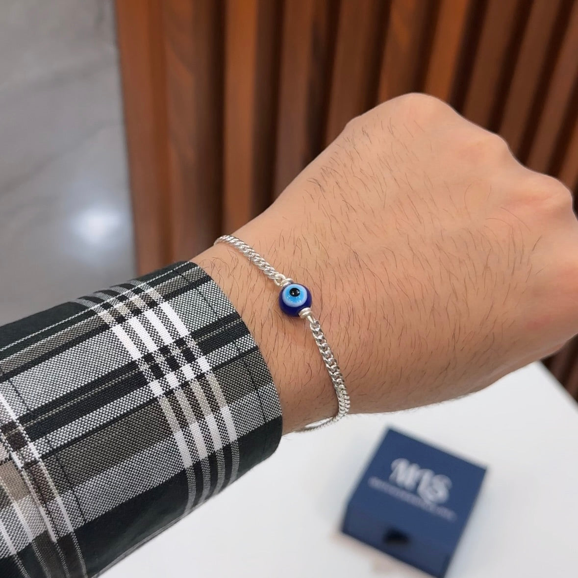 Evileye Silver Bracelet