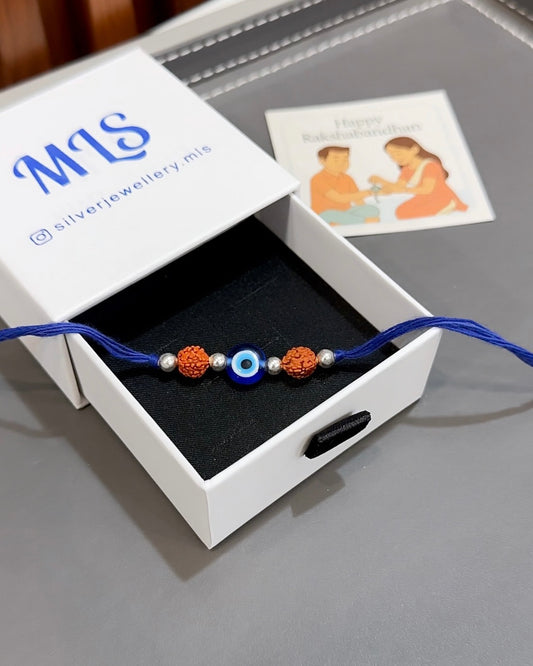 Silver Thread Rakhi