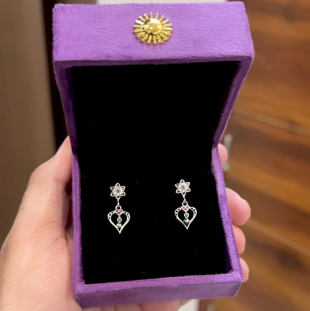 Silver Dangler Earrings