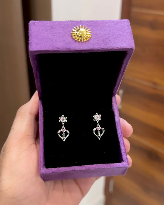 Silver Dangler Earrings