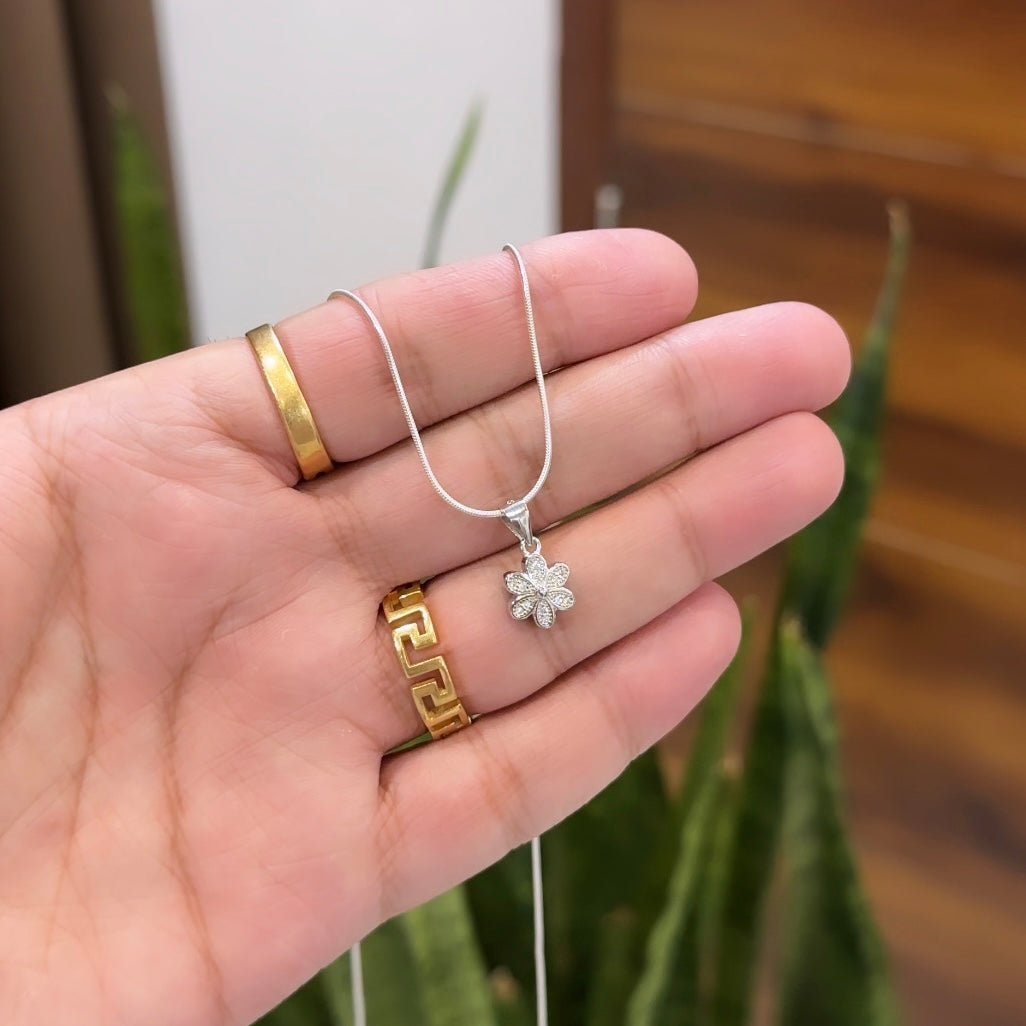 Floral Chain Pendant