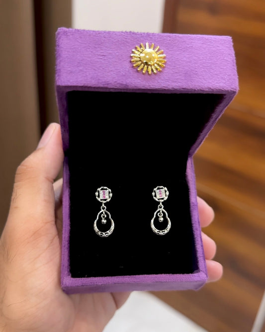Silver Dangler Earrings