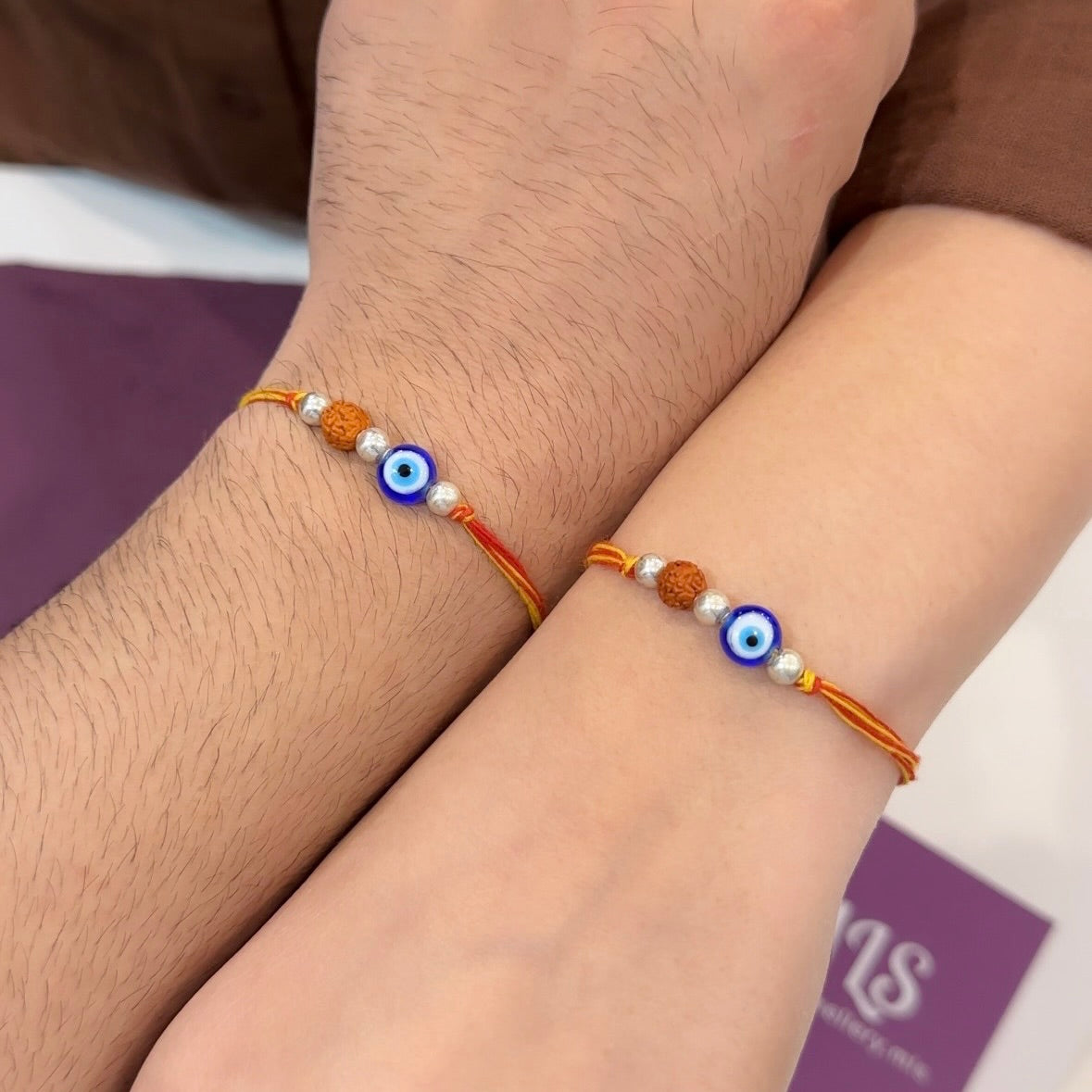 Bhaiya Bhabhi Silver Rakhi