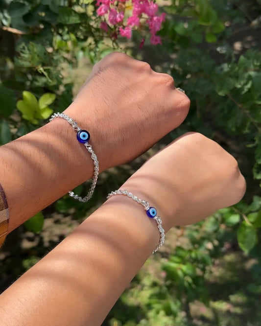 Couple Evil Eye Rope Bracelet