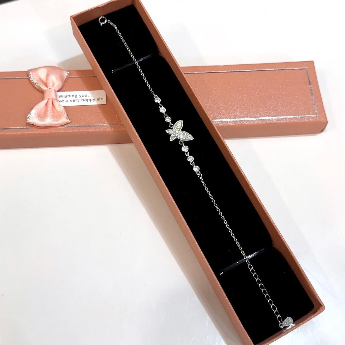 Minimal Butterfly Bracelet