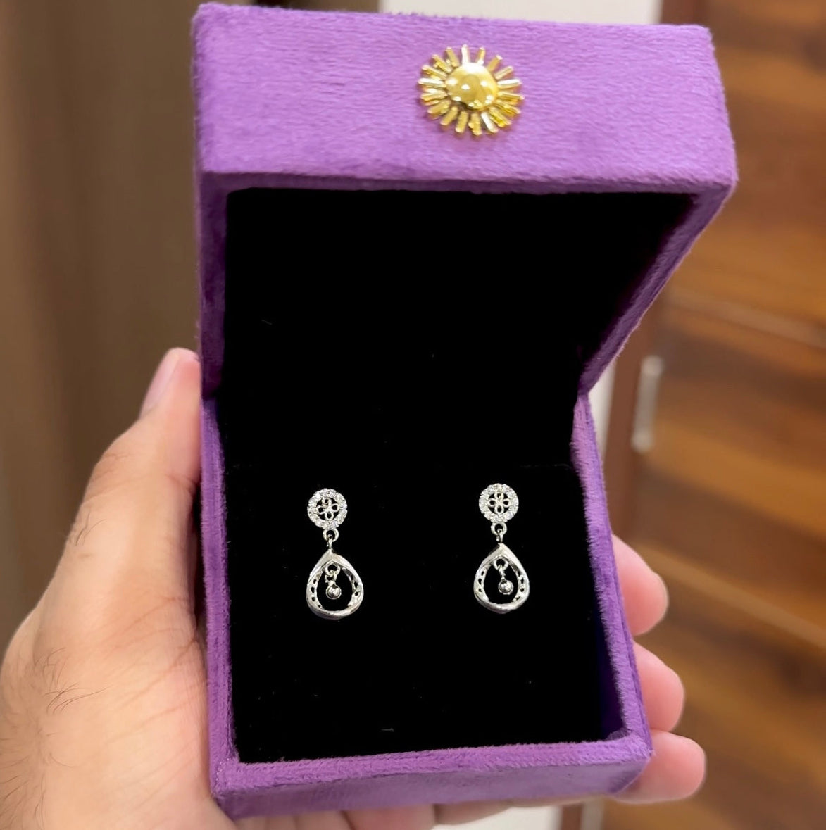 Silver Dangler Earrings