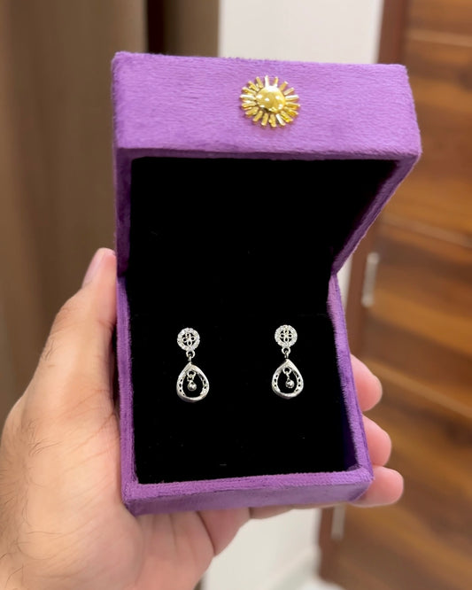 Silver Dangler Earrings