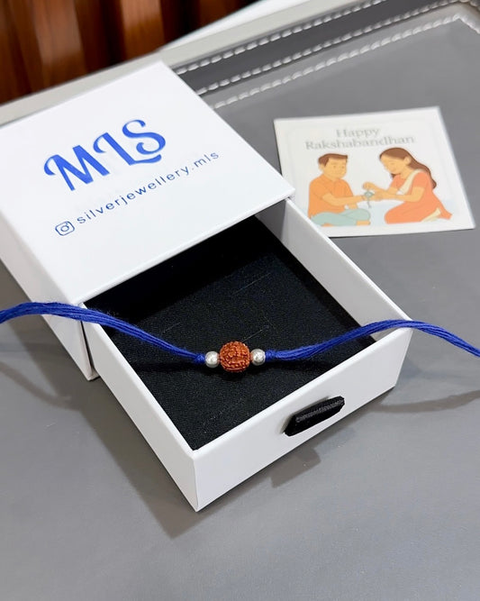 Silver Thread Rakhi