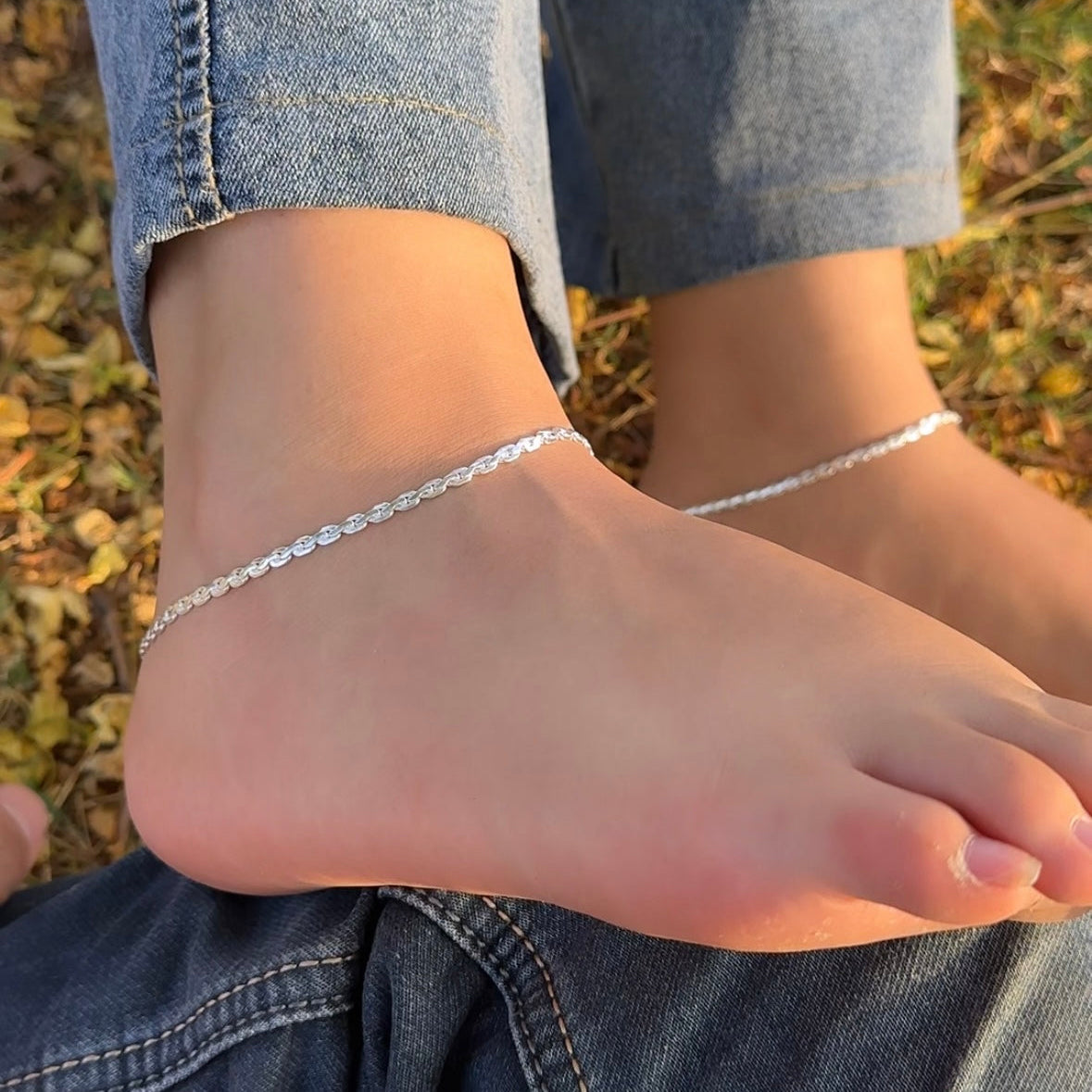 Rope Style Chain Anklets