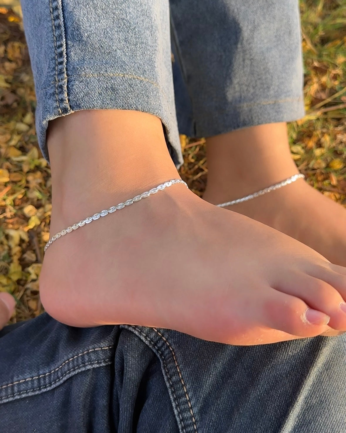 Rope Style Chain Anklets