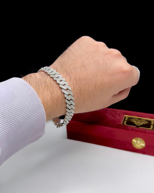 Iced Out Bracelet | Stone Bracelet